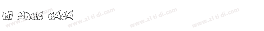 Li Song naga字体转换